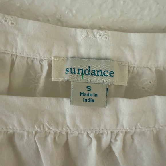 Sundance White Lace Blouse - Picture 5 of 6